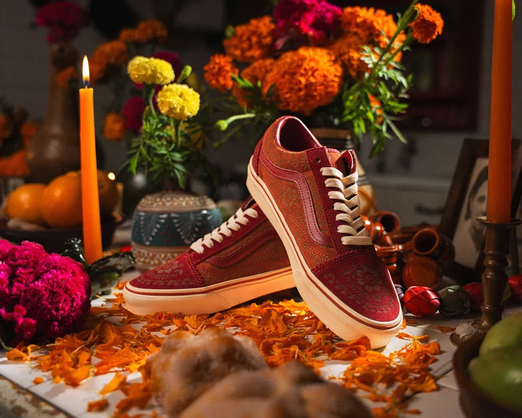 vans死者の日コレクション2026のオールドスクールスニーカー